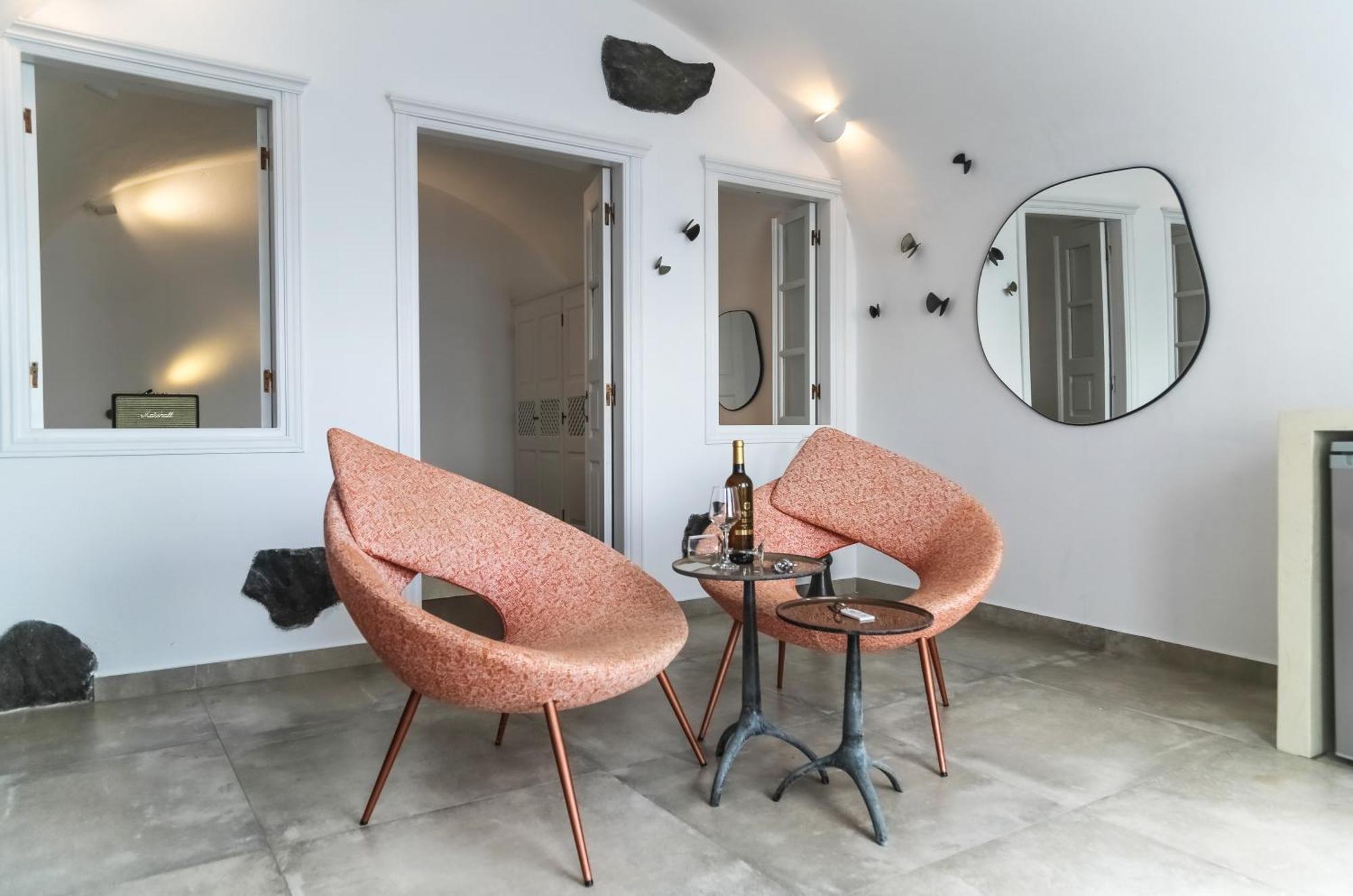 White Pearl Villas Oia  Ruang foto